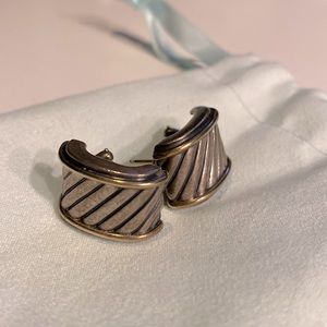 David Yurman Huggie Hoop Earrings